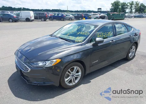 2018 Ford Fusion Hybrid Se z USA, uszkodzony, nr VIN 3FA6P0LU2JR157797